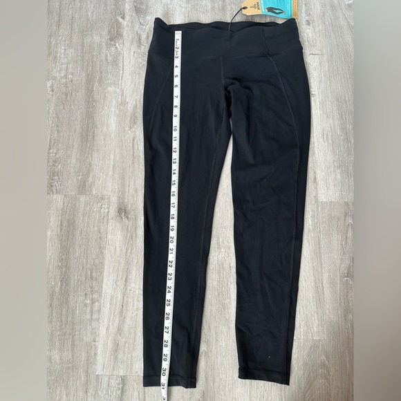 Prana Momento Mid-Rise Leggings Black Sz Medium - Picture 7 of 8